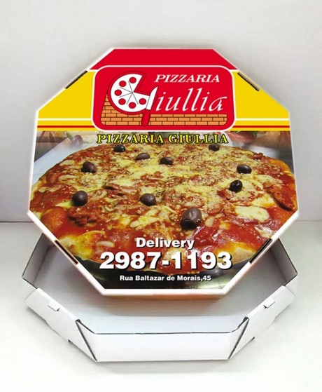 Caixa de Entregar Pizza para Comprar Vila Gustavo - Caixa Pizza Personalizada