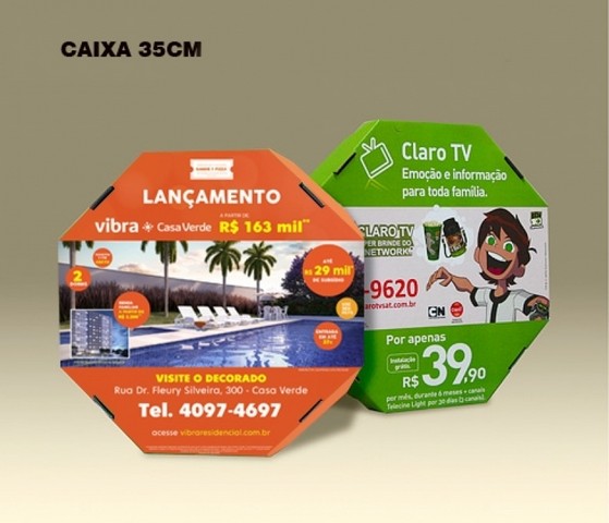 Caixa de Pizza Recanto Bom Jesus - Caixa Pizza