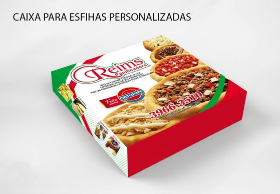 Caixa Delivery Personalizada Valor Nossa Senhora do Ó - Caixa Delivery para Frango