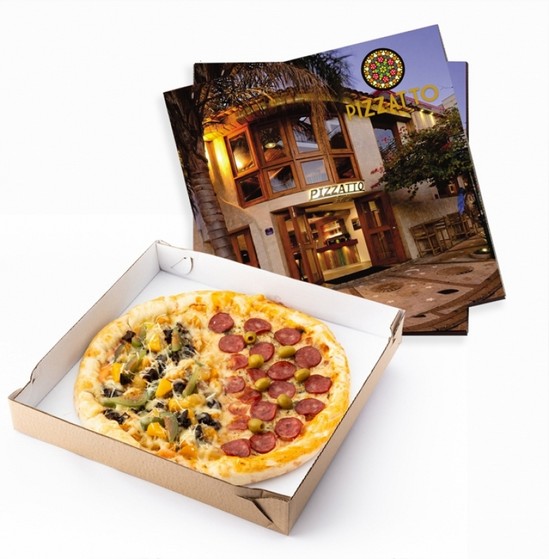 Caixas para Pizza Personalizadas Bosque Maia - Caixa Box Personalizada