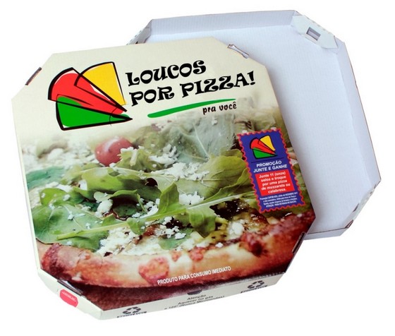 Comprar Embalagem de Pizza Personalizada Guararema - Embalagem Pizza Brotinho