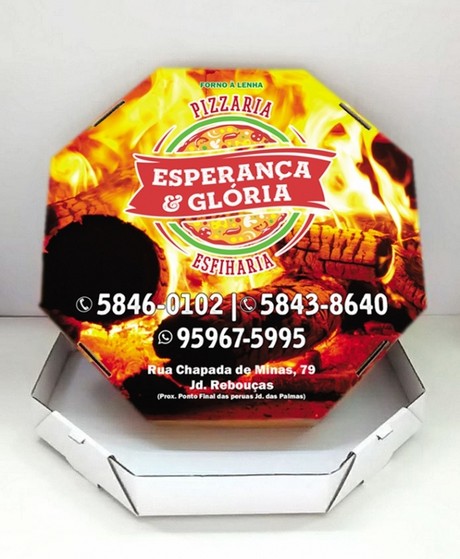 Embalagens de Pizza Personalizadas Guararema - Embalagem Pizza Fatia