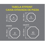 caixa de pizza atacado Ponte Rasa