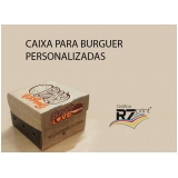 embalagens de hambúrguer personalizadas Mauá