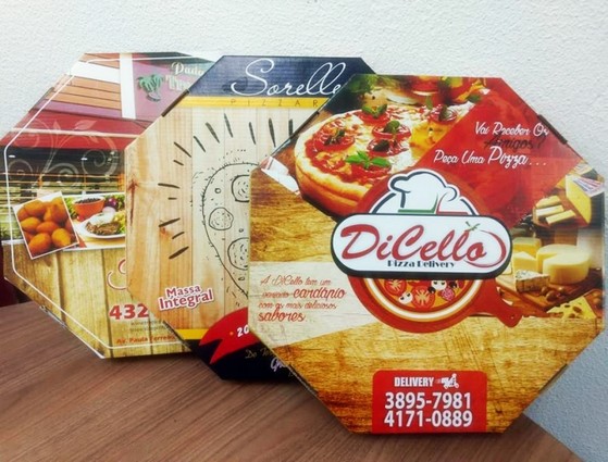 Valor de Caixa de Pizza Oitavada São Mateus - Caixa de Pizza Quadrada
